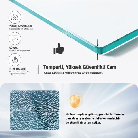 Vikka Katlanır | Krom Katlanır Buzlu Duş Kabini H:190