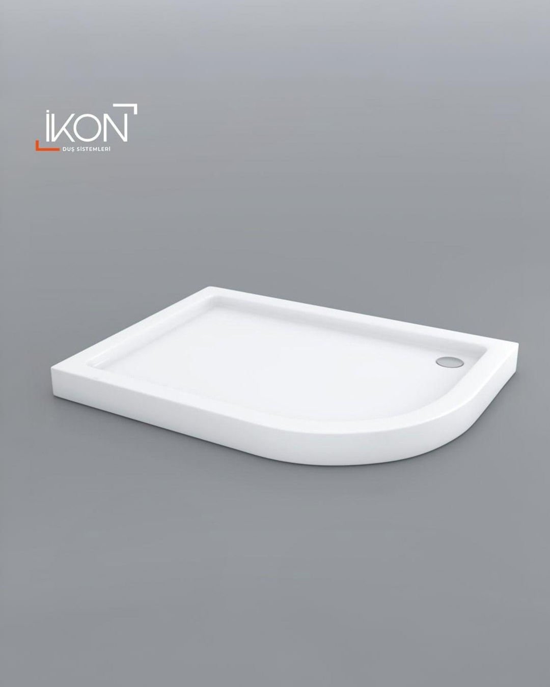 Asimetrik  Flat Duş Teknesi H:6