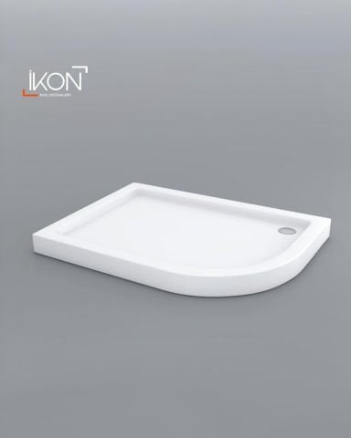 Asimetrik  Flat Duş Teknesi H:6