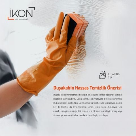 Enzo Oval | Mat Siyah Buzlu 03 Duş Kabini H:190