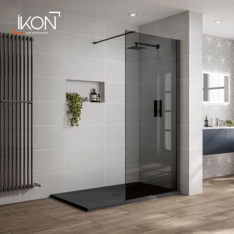 Siyah Füme Cam Yan Panel / Separatör