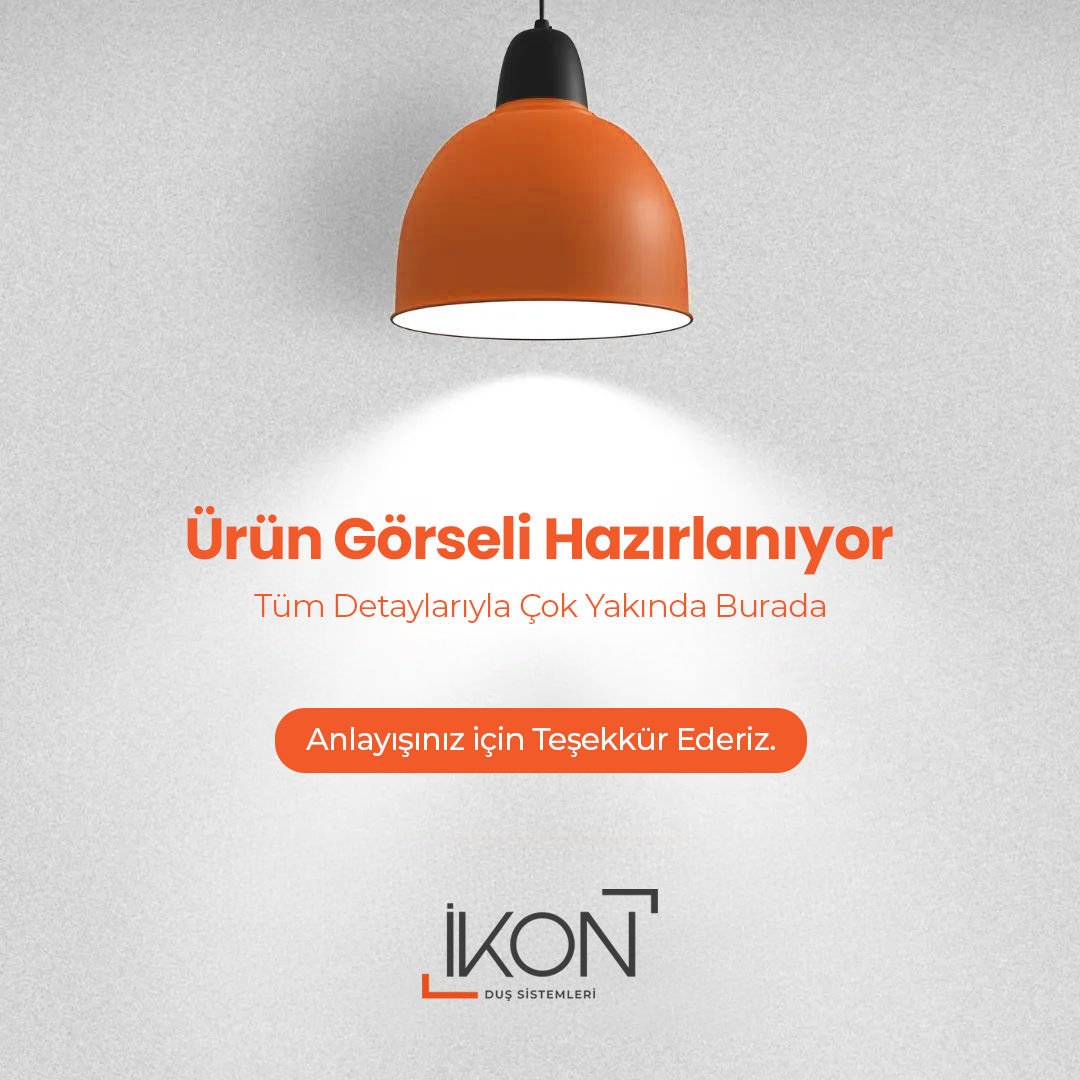 Enzo Sabit Panelli | Mat Siyah Aynalı Duş Kabini H:190