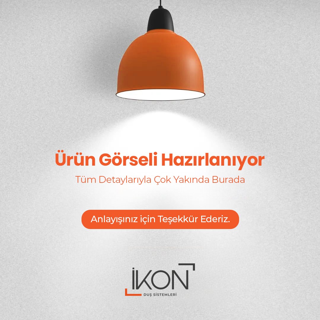 Ava 1 Açılır | Krom Şeffaf Duş Kapısı H:200
